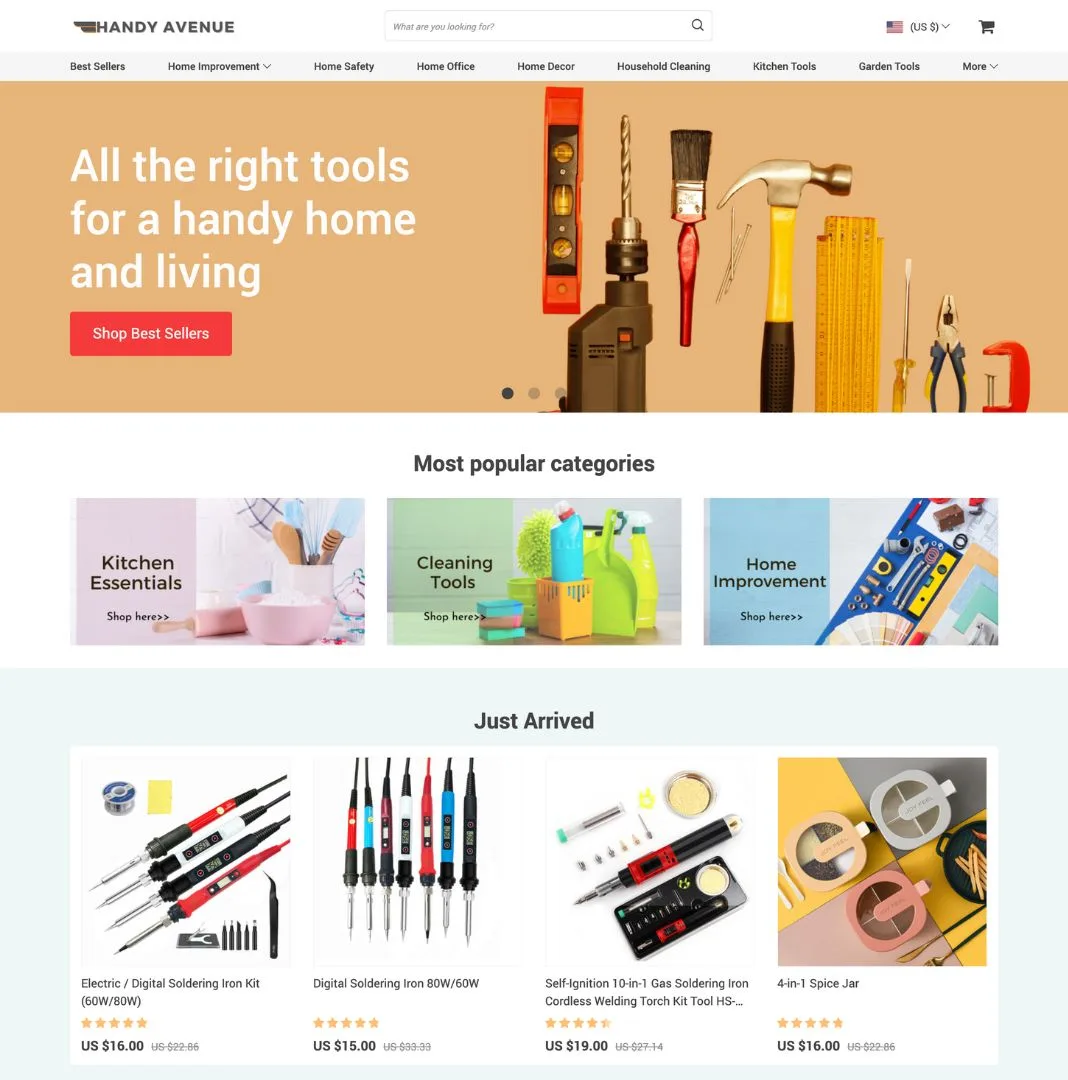 Handy avenue project